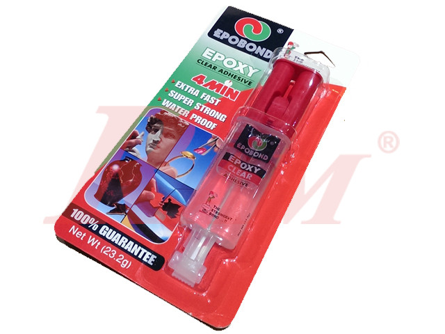 Epoxy Clear Adhesive 23g لاصق ايبوكسي جلو شفاف حقنة 23 جرام