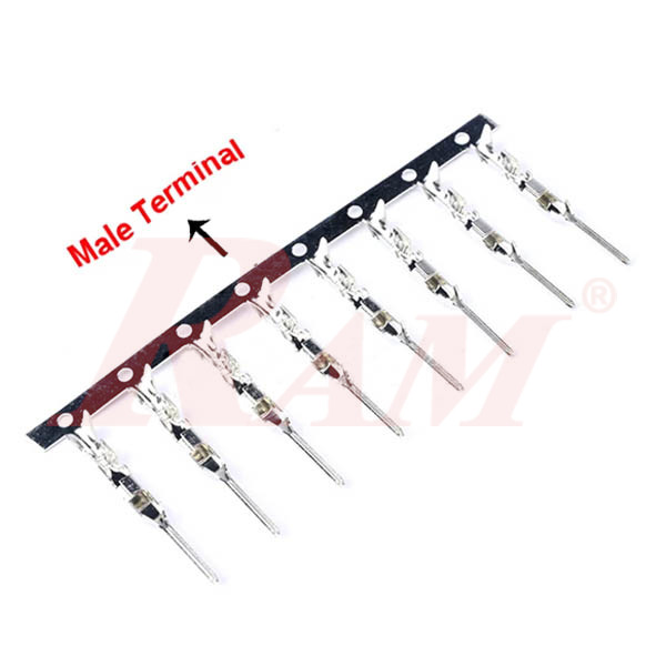 Wire Terminal Male 2.54mm (100 Pieces Pack)