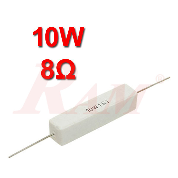 Ceramic Power Resistor 10W / 8Ω