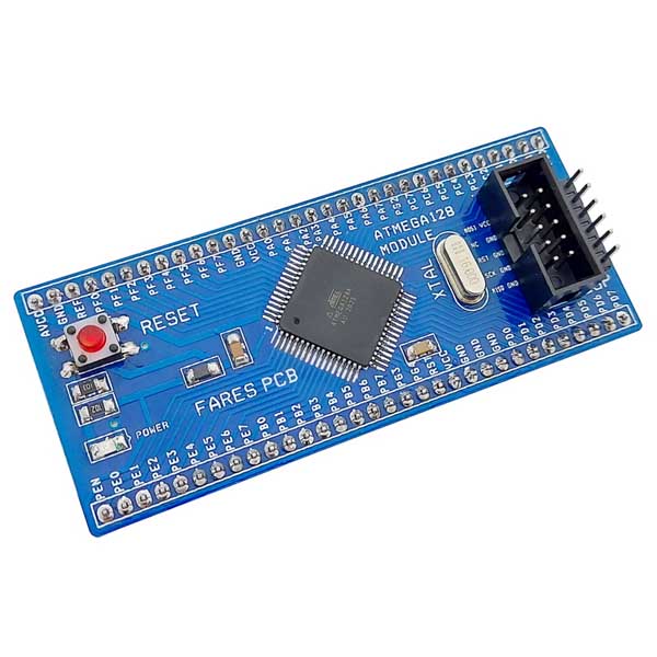 ATmega128A-AU Converter With Header + Chip