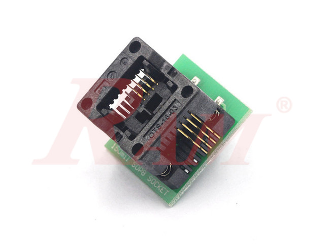 DIP to SOP8 150mil Adapter  ادابتور مبرمجة 8 طرف الضيق