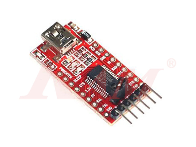 FTDI Basic Breakout 5V/3.3V (USB to Serial TTL) - Red Board
