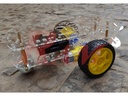 2WD Robot Car Chassis Kit with Speed Encoder Wheels 2 Floor
