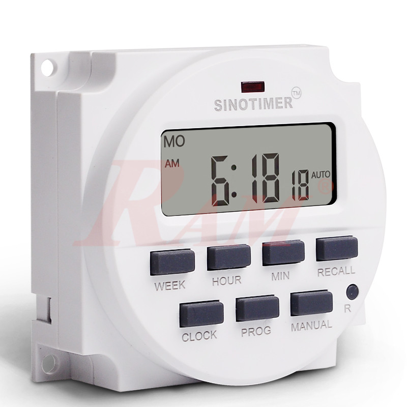 TM618/220Vac Timer Switch 16A/220Vac
