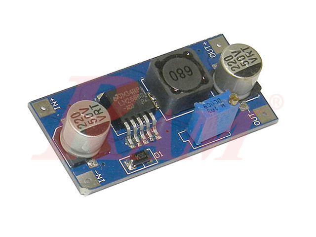 DC-DC Step Down Voltage Converter Adjustable 3A LM2596S (4~38Vdc to 1.5~35Vdc) SKU#DC100