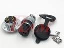 GX25-2 Pole Metal Male Female Panel Chassis Connector