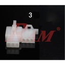 MF 3pin - 2.8mm Electrical Plug Connector Male & Female Nylon