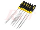 طقم مبارد 6 قطع مختلفة مقاس mm 3X150