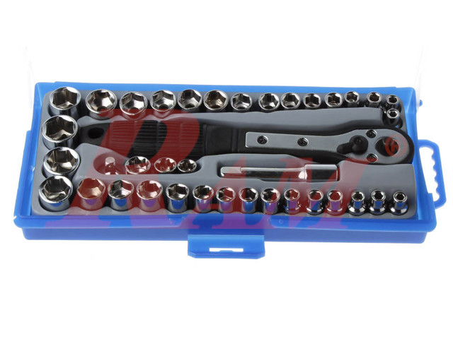 RTH-38A Ratchet Wrench Tool Set (38-Piece) طقم بيبة ومفاتيح متعدد 38 قطعة