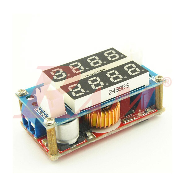 DC-DC Step Down Voltage Converter Adjustable 5A XL4015 With Display (5V~30Vdc to 0.8V~29Vdc) SKU#DC400