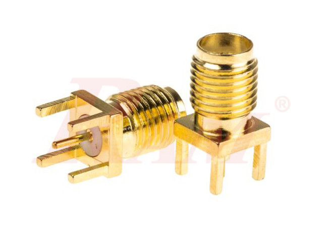 SMA Female Connector - Straight for PCB
