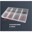 WTS1101 Plastic Tray 8 Compartments صنية مكونات 8 خانات