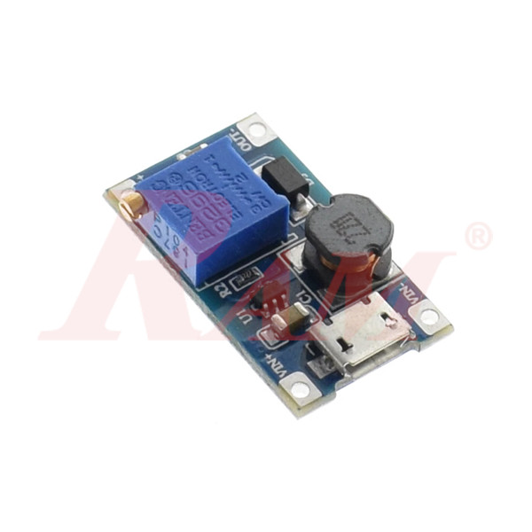 DC-DC Step Up Voltage Converter Adjustable 2A (2~24Vdc to 5~28Vdc) SKU#DC203
