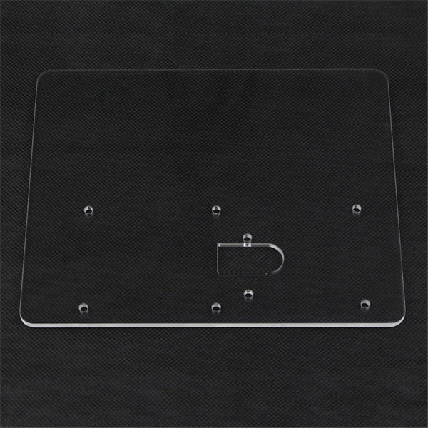 Acrylic Holder for BB01 Breadboard, Arduino UNO, MEGA, or Raspberry Pi With Screws (Just Acrylic Holder)