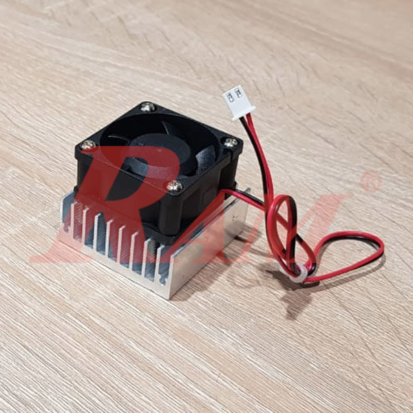 Aluminum Heatsink HS.14 Size 45x46x17mm مبرد حراري هيت سينك الومنيوم