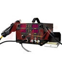 Hot Air 909D+ Multi-Function Rework Station 3 in 1 محطة لحام هوت اير متعددة الوظائف 3 في 1 موديل 909D+