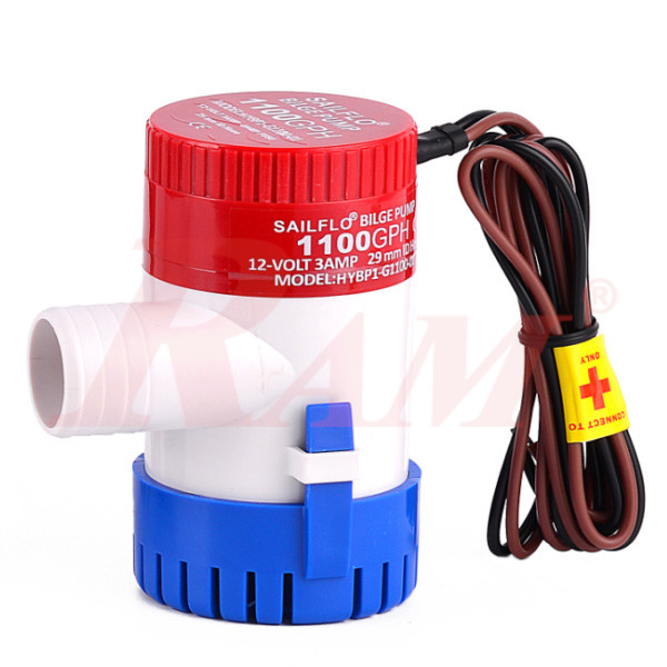 Liquid Pump - 1100GPH (12Vdc) Bilge Pump