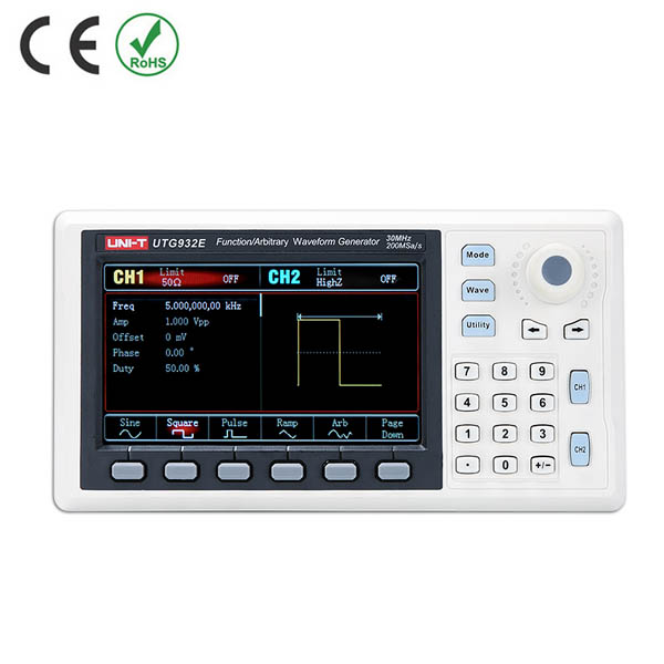 UTG932E UNI-T Mini Function/Arbitrary Waveform Generator 30MHz جهاز مولد اشارة ميني تردد 30 ميجاهرتز