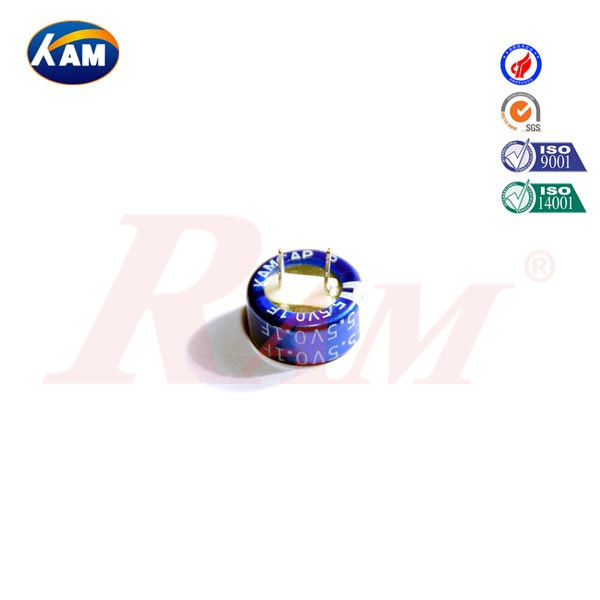 Super Capacitor 0.1F 5.5V  (Coin Cell Supercapacitor) مكثف سوبر كابستور