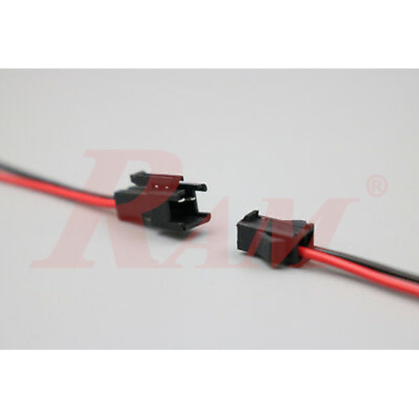 SM.22AWG - 2 Pin Male + Female SM Cable Wire Plug Connectors