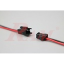 SM.22AWG - 2 Pin Male + Female SM Cable Wire Plug Connectors