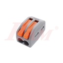WAGO 2 Pin - PCT-212 Universal Compact Wire Wiring Connector