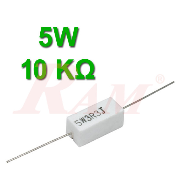 Ceramic Power Resistor 5W / 10KΩ