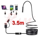 Endoscope Camera 3.5 Meter Cable Length - Waterproof USB OTG Borescope