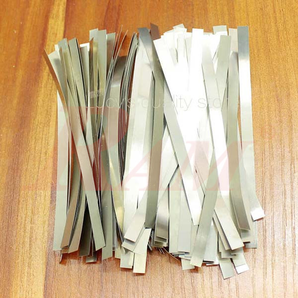 Nickel Plated Steel Strip 4mm For Lithium Battery Spot Welding - 100g/bag