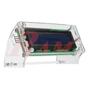 Clear Acrylic Case For LCD 2x16 علبة اكريليك للشاشة