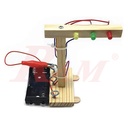 DIY Wood Traffic Lights - Science Toy