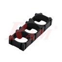 Shell 1x3 Cell Spacer Holder 18650 Lithium Battery Plastic Rack