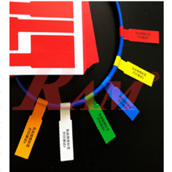 A4 Cable Organizer Label Sticker ملصق علام تيكيت لاسماء وترقيم و تنظيم الكبلات مقاس A4