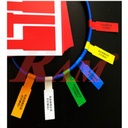 A4 Cable Organizer Label Sticker ملصق علام تيكيت لاسماء وترقيم و تنظيم الكبلات مقاس A4