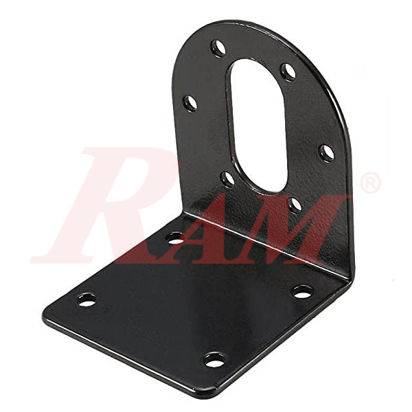 DC Geared Motor Mounting Bracket Holder 37mm Diameter حامل حديد للماتور 37 ملم