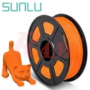 PLA 3D Printer Filament (1.75mm) Orange Color 1Kg Roll (SKU#SL104)