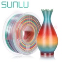PLA 3D Printer Filament (1.75mm) Rainbow Color 1Kg Roll (SKU#SL109)
