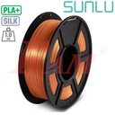PLA+ Silk 3D Printer Filament SILK (1.75mm) Copper Color 1Kg Roll (SKU#SL120)