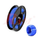 TPU Flexible 3D Printer Filament (1.75mm) Blue Color 1/2Kg Roll (SKU#SL402)