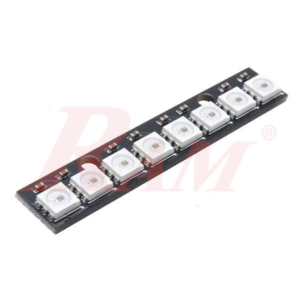 NeoPixel Stick 8-bit WS2812 5050 RGB LED Driver Development Board
