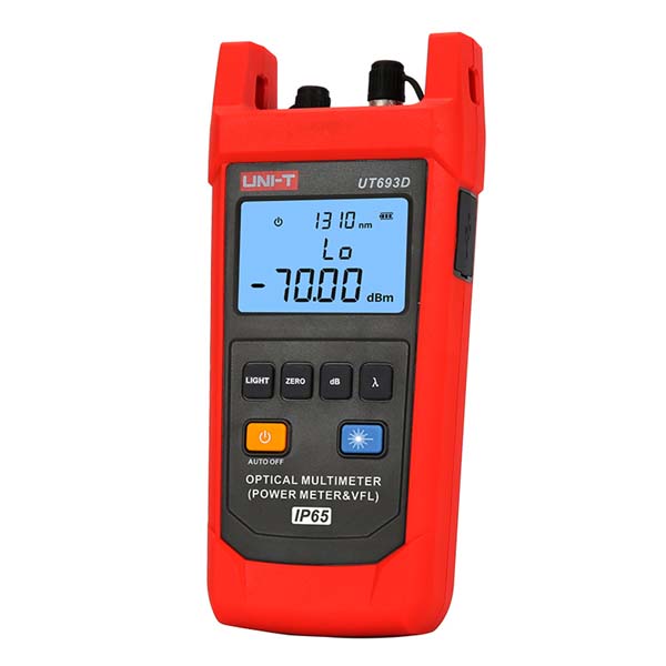 UT693D Optical Multimeter (Power Meter & VFL) جهاز قياس باور وكشف الاعطال فايبر الياف ضوئية