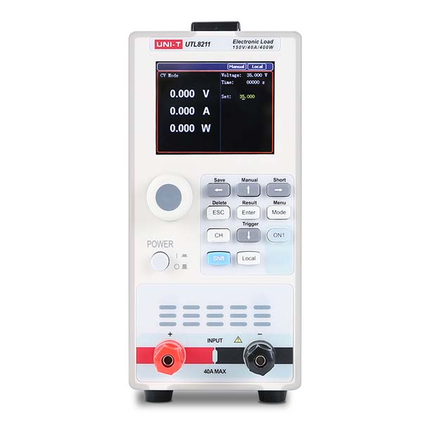 UTL8211 DC Electronic Load - Single Channel 400W
