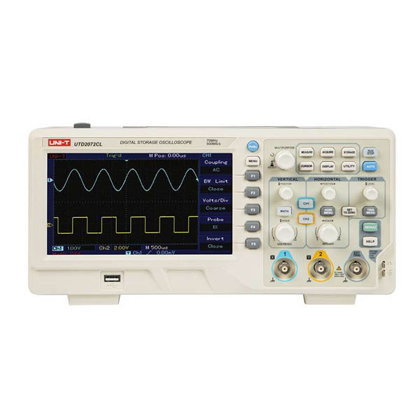 UTD2072CL UNI-T Digital Storage Oscilloscope 70MHz