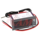 TPM-900 (ZFX-900) Digital Thermometer -Temperature Panel Meter With Probe شاشة مقياس حرارة  تعمل بجهد مستمر 220 ف مع حساس حرارة خارجي