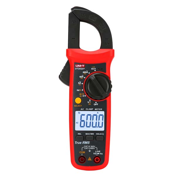 UT202A+ Digital Clamp Meter 600A (AC) بنسة امبير تيار متردد