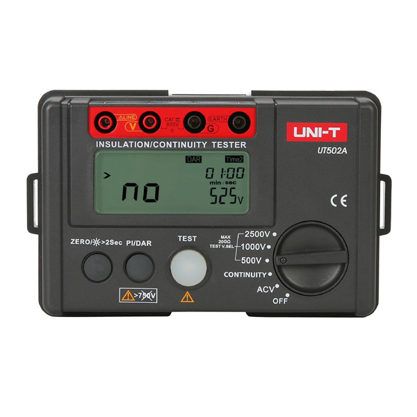 UT502A Megger Insulation Resistance Tester 2500V جهاز قياس عزل - ميجر