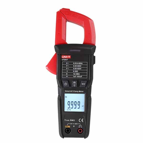 UT202T Smart AC Clamp Meter 600A (AC) بنسة امبير قياس اوتوماتيك تيار متردد