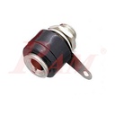 Banana Female Plug 4mm - Short - Black Color