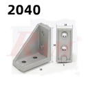 2020/2040 Aluminum Profile Accessory - SY2040 Corner Bracket Part