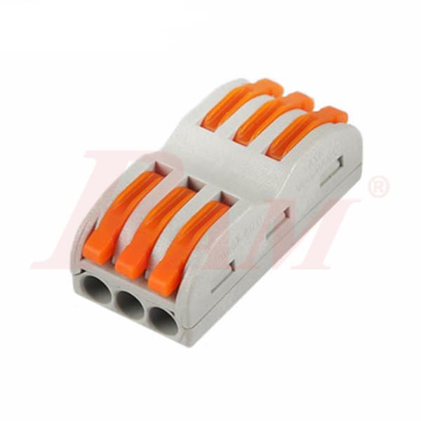 WAGO PCT-223 - 3 in 3 out Universal Compact Wire Wiring Connector